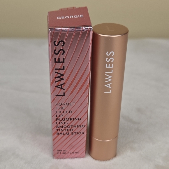 Lawless Forget the Filler Lip-Plumping Line-Smoothing Tinted Lip Balm Georgie - Picture 1 of 7